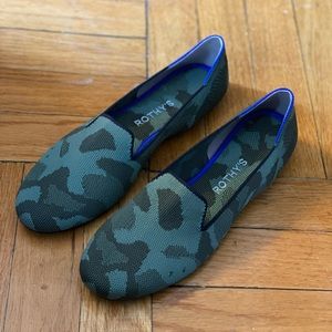 Brand new!  Rothy’s Loafer In Olive Camo 7.5 NWT